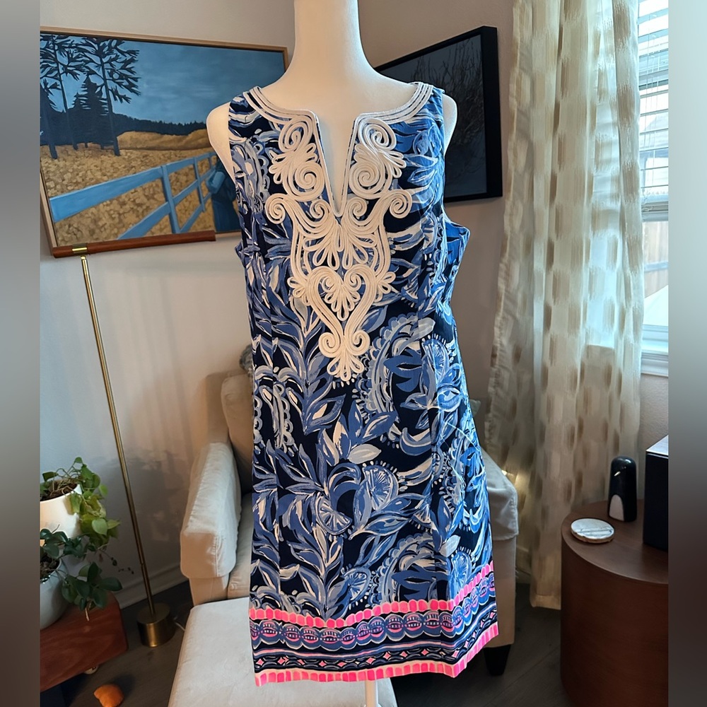 Lilly Pulitzer Gabby Shift “You’re the Zest” Size 10 NWT